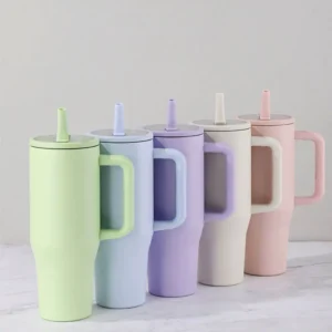 แก้วน้ำสแตนเลสพร้อมหลอด รุ่น MUG-61703