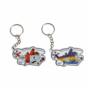 พวงกุญแจ PVC สกรีน UV รุ่น KEY-UV01