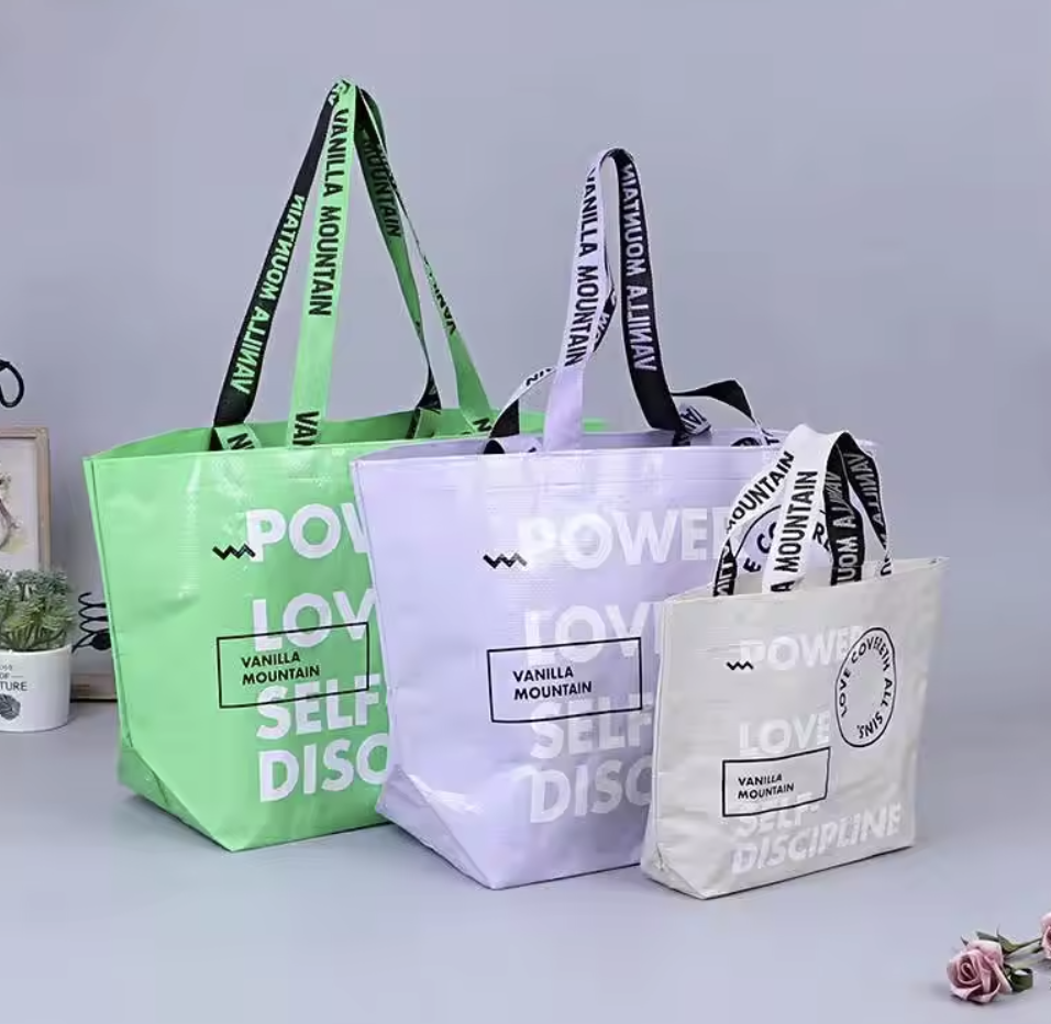 Shopping Bag “PP Woven” กับ “rPET”