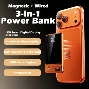 Magnetic Power Bank Wireless รุ่น PWB-F15