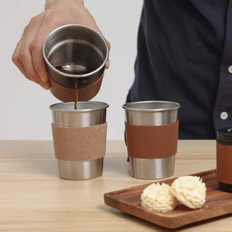 แก้วกาแฟสแตนเลส รุ่น CUP-305 แก้วกาแฟสแตนเลส รุ่น CUP-305